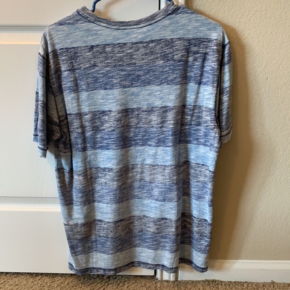 ROWM Blue Striped Shirt - Picture 2 of 3
